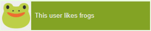 this user likes frogs